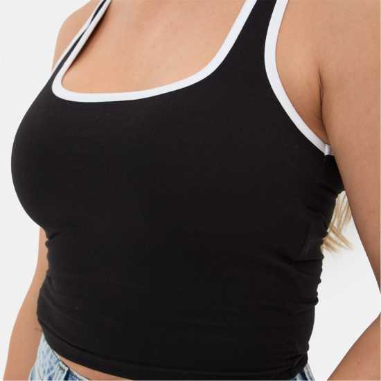 Дамски тениски и фланелки Contrast Vest Top Contrast Vest Top Дамски тениски и фланелки