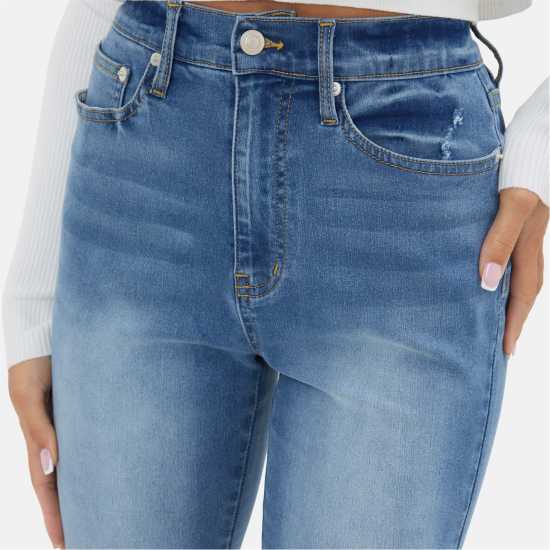 High Waisted Skinny Rip Jean  