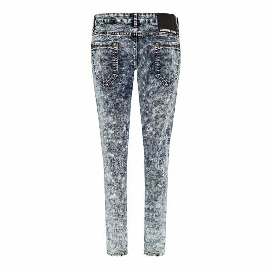 Criminal Damage Criminaldamage Skinny Jean Womens White 