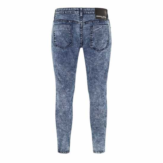 Criminal Damage Criminaldamage Skinny Jean Womens Indigo 