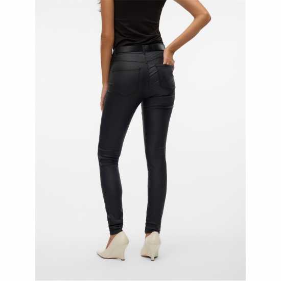 Дамски дънки Vero Moda Coated Jeans Vero Moda Coated Jeans Дамски дънки