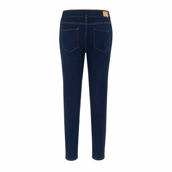 Firetrap Skinny Jean Plus Ladies Морска синьо 