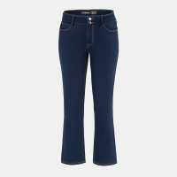 Firetrap Lux Flare Plus Ladies Navy Дамски дънки