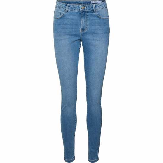 Vero Moda Вталени Дънки Skinny Jeans Средно син деним Vero Moda Вталени Дънки Skinny Jeans Средно син деним