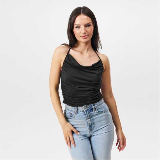 Jack Wills Slinky Halter Neck Top  Дамски тениски и фланелки