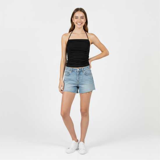 Women's Slinky Halter Neck Cami Top  
