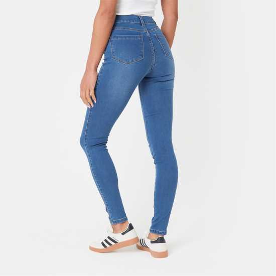 Дамски дънки I Saw It First High Waisted Skinny Jean I Saw It First High Waisted Skinny Jean Дамски дънки