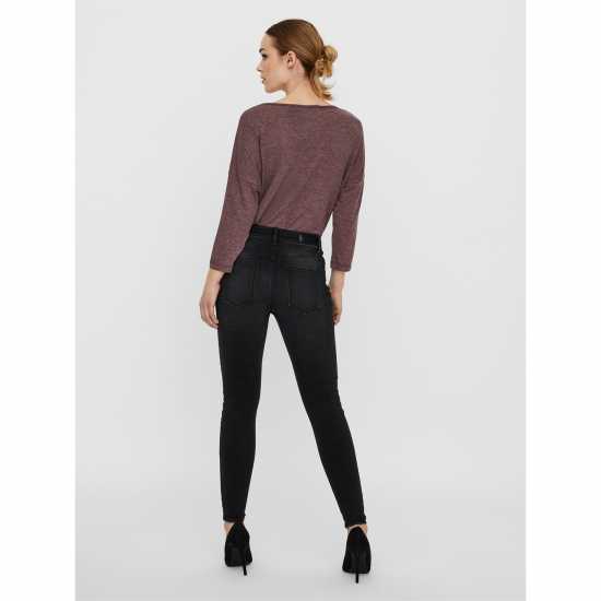 Vero Moda Вталени Дънки Women's Peach Skinny Jeans  
