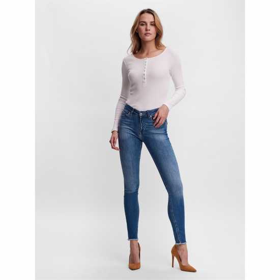 Vero Moda Вталени Дънки Women's Skinny Jeans Vero Moda Вталени Дънки Women's Skinny Jeans