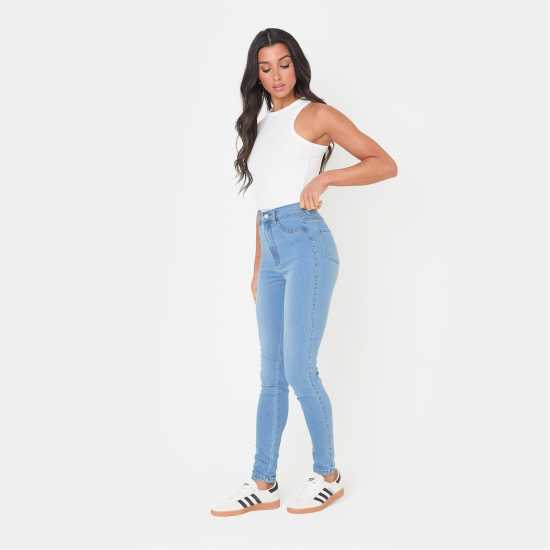 I Saw It First High Waisted Skinny Jean  Дамски дънки