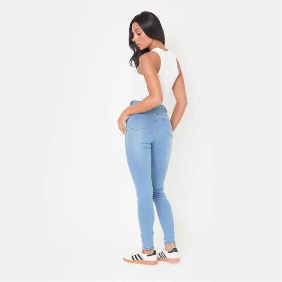 I Saw It First High Waisted Skinny Jean  Дамски дънки