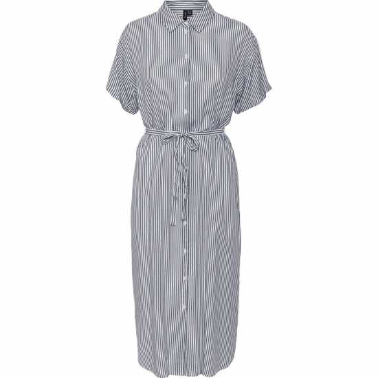 Vero Moda Рокля-Риза Bumpy Shirt Dress  Дамски поли и рокли