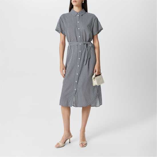 Vero Moda Рокля-Риза Bumpy Shirt Dress  Дамски поли и рокли
