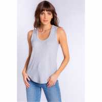 Salvage Tank Top Grau-Mel. Дамски тениски и фланелки