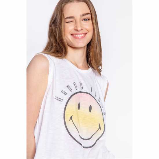 Salvage Smiley Tank Top  Дамски тениски и фланелки
