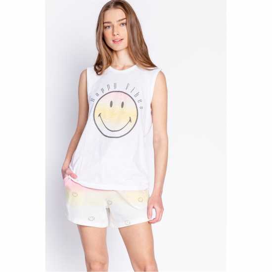 Salvage Smiley Tank Top  Дамски тениски и фланелки