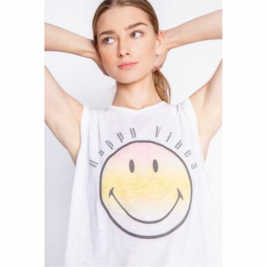 Salvage Smiley Tank Top  Дамски тениски и фланелки