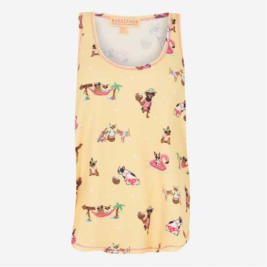 Salvage Novelty Tank Top Salvage Novelty Tank Top