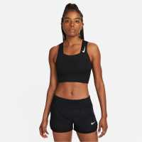 Nike Dri-FIT ADV AeroSwift Women's Running Crop Top Black/White Атлетика