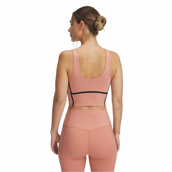 Under Armour Meridn Pipd Tnk Ld99 Pink Дамски тениски и фланелки