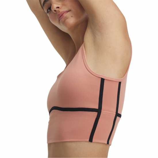 Under Armour Meridn Pipd Tnk Ld99 Pink Дамски тениски и фланелки