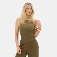 Textured Ruched Cami Top Textured Ruched Cami Top