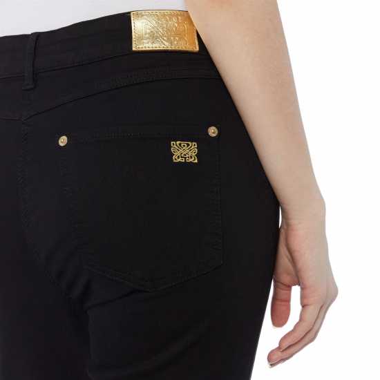 Biba Вталени Дънки Stevie Stretch Skinny Jeans Черно Дамски дънки