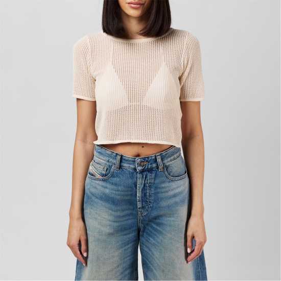 Pieces Knit Beach T-Shirt  Дамски тениски и фланелки