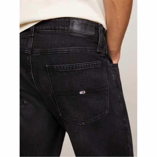 Дънкови Къси Панталони Tommy Jeans Men's Ronnie Denim Shorts Черен Dnm Дънкови Къси Панталони Tommy Jeans Men's Ronnie Denim Shorts Черен Dnm