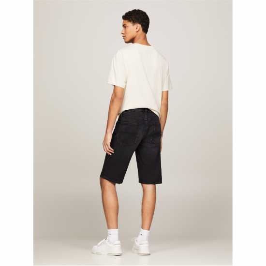 Дънкови Къси Панталони Tommy Jeans Men's Ronnie Denim Shorts Черен Dnm Дънкови Къси Панталони Tommy Jeans Men's Ronnie Denim Shorts Черен Dnm