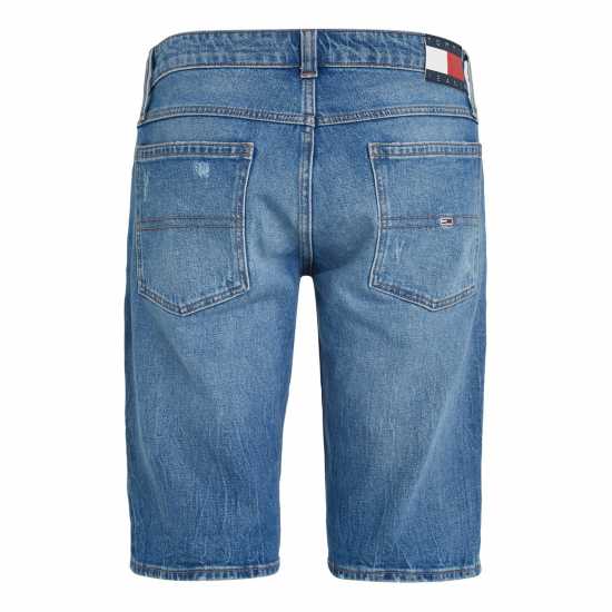 Дънкови Къси Панталони Tommy Jeans Men's Ronnie Denim Shorts Тъмно рипд 