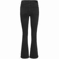 Noisy May May High Waist Flare Jeans Ladies Dark Grey Дамски дънки