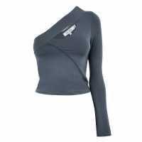 Горнище С Дълъг Ръкав Jack Wills Jw Asymmetrical Cut Out Long Sleeve Top Womens  Дамски тениски и фланелки