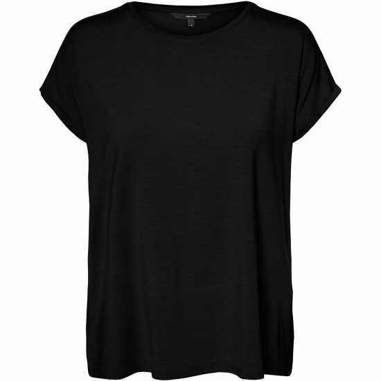 Дамски тениски и фланелки Vero Moda Vm Ava Plain Short Sleeve T-Shirt Womens Черно Vero Moda Vm Ava Plain Short Sleeve T-Shirt Womens Черно Дамски тениски и фланелки