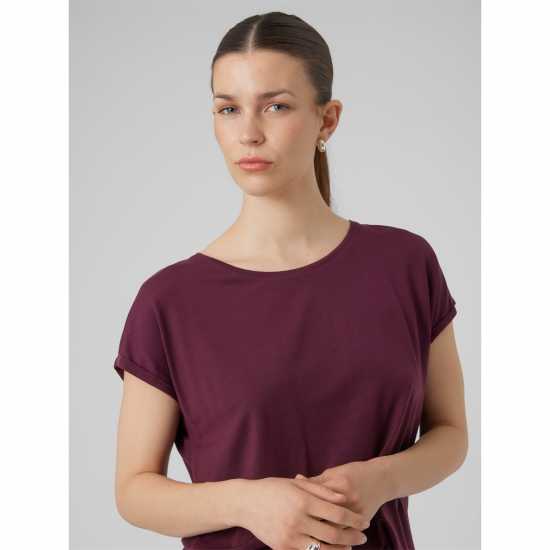 Дамски тениски и фланелки Vero Moda Vm Ava Plain Short Sleeve T-Shirt Womens Дегустация на вино Vero Moda Vm Ava Plain Short Sleeve T-Shirt Womens Дегустация на вино Дамски тениски и фланелки