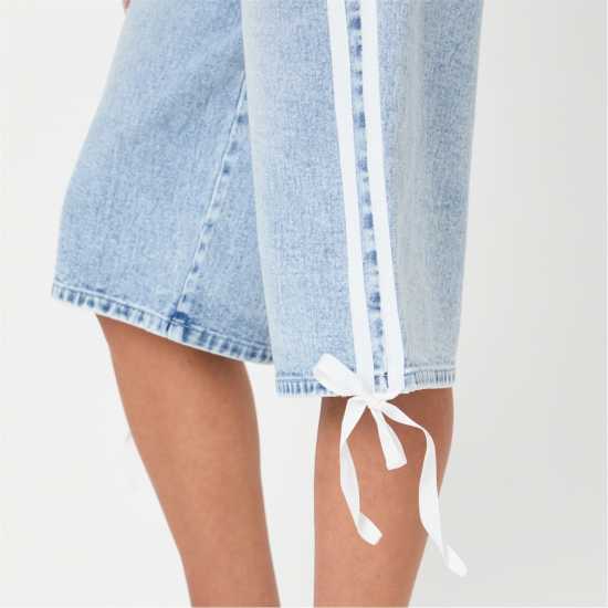 Дамски къси панталони I Saw It First Relaxed Fit Knee Length Denim Jorts I Saw It First Relaxed Fit Knee Length Denim Jorts Дамски къси панталони