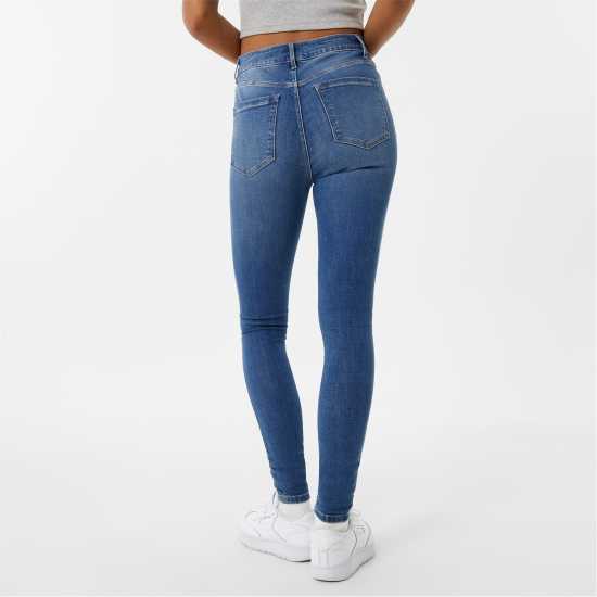 Jack Wills Toni Skinny High Rise Jeans Средно перо Дамски дънки