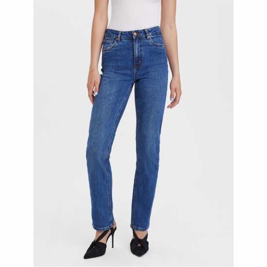 Vero Moda Women's Drew Straight Leg Jeans Vero Moda Women's Drew Straight Leg Jeans