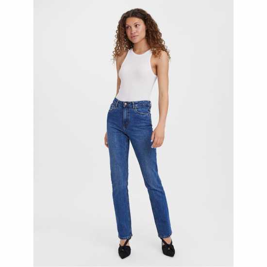 Vero Moda Women's Drew Straight Leg Jeans Vero Moda Women's Drew Straight Leg Jeans
