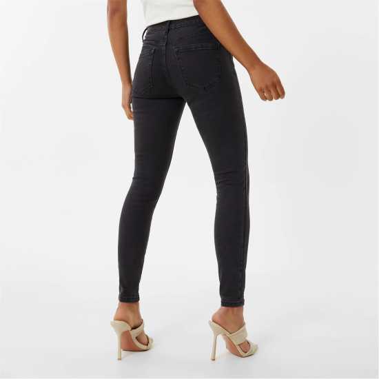 Дамски дънки Вталени Дънки Jack Wills Wills Aimie Modern Skinny Jeans Прано черно Вталени Дънки Jack Wills Wills Aimie Modern Skinny Jeans Прано черно Дамски дънки