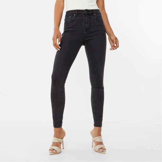Дамски дънки Вталени Дънки Jack Wills Wills Aimie Modern Skinny Jeans Прано черно Вталени Дънки Jack Wills Wills Aimie Modern Skinny Jeans Прано черно Дамски дънки