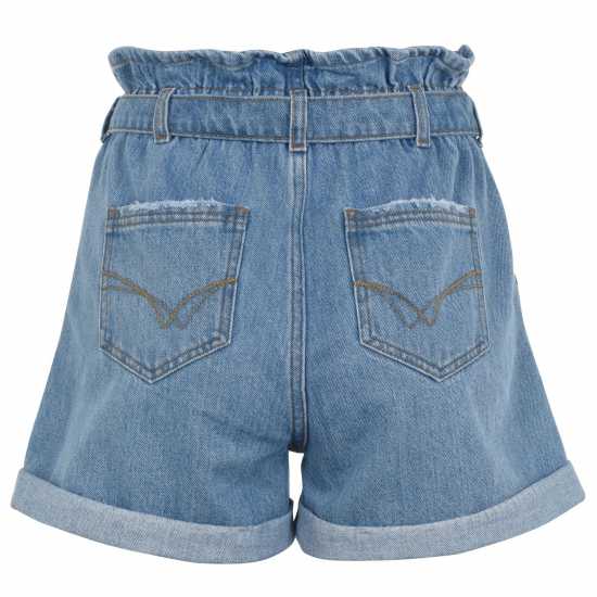 Soulcal Дамски Шорти Paper Bag Shorts Ladies