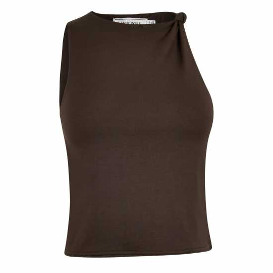 Плетен Елек Jack Wills Knit Vest  Дамски тениски и фланелки