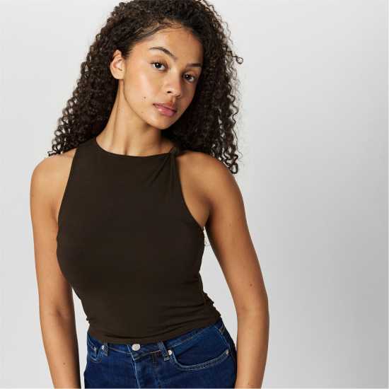 Плетен Елек Jack Wills Knit Vest  Дамски тениски и фланелки