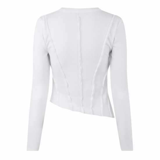 Дамски тениски и фланелки Jack Wills Detail Long Sleeve T-Shirt Jack Wills Detail Long Sleeve T-Shirt Дамски тениски и фланелки