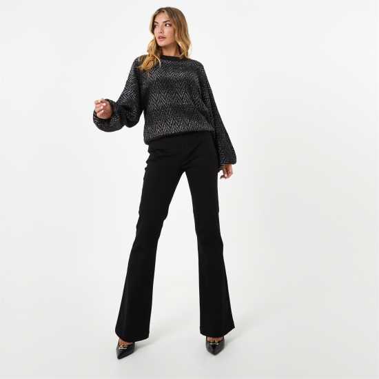 Дамски дънки Biba Dolly Flare Jeans Черно Biba Dolly Flare Jeans Черно Дамски дънки