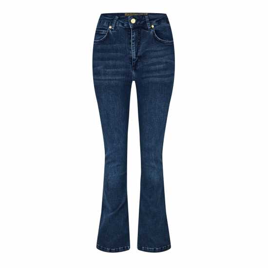 Дамски дънки Biba Dolly Flare Jeans Средно синьо Biba Dolly Flare Jeans Средно синьо Дамски дънки