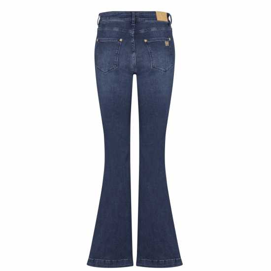 Дамски дънки Biba Dolly Flare Jeans Средно синьо Biba Dolly Flare Jeans Средно синьо Дамски дънки