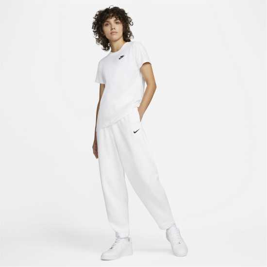 Nike Sportswear Women's Club T-Shirt White Дамски тениски и фланелки