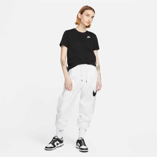 Nike Sportswear Women's Club T-Shirt Черно Дамски тениски и фланелки